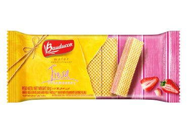 Bauducco Mini Wafer Cookies, Strawberry Wafers 30g